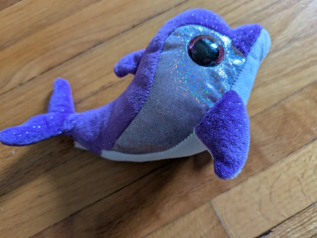 Ty Beanie Boos Dazzle Dolphin Plush Toy thumbnail