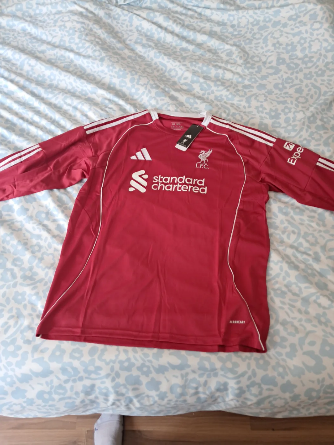 Adidas Liverpool FC Long Sleeve Jersey image indicator(2)