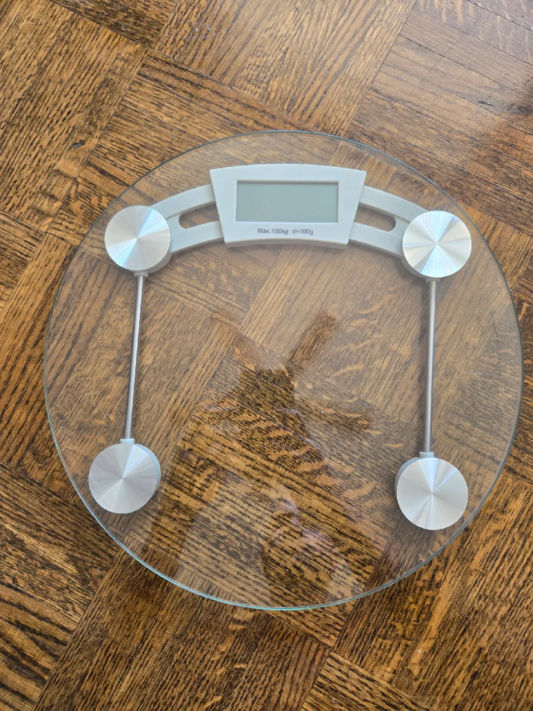 Glass Digital Bathroom Scale image indicator(3)