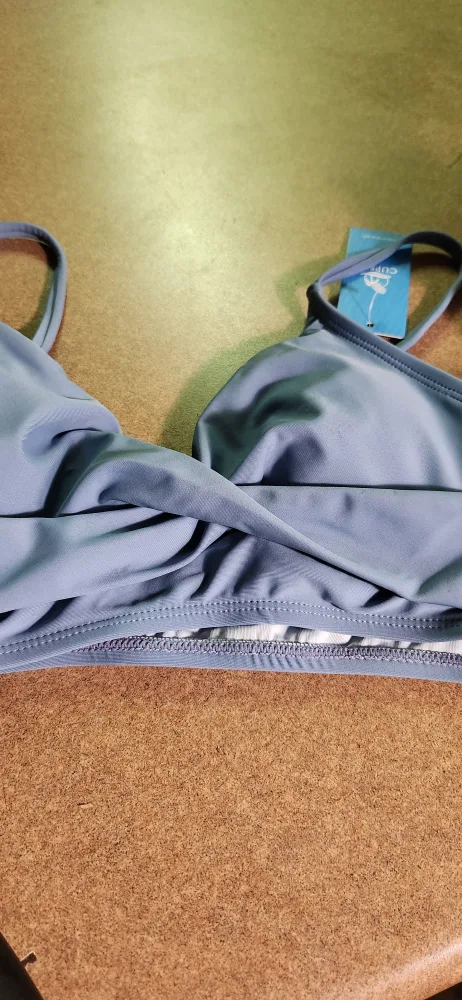 Cupshe Blue Swimsuit top image indicator(2)