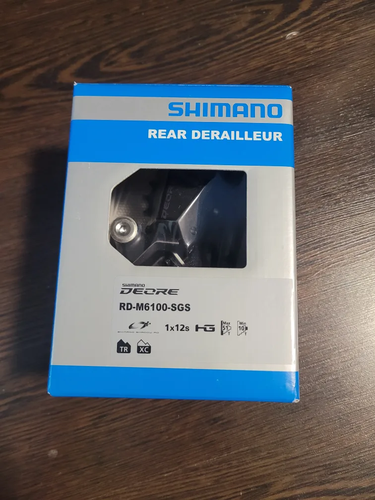 Shimano Deore RD-M6100-SGS Rear Derailleur - NEW