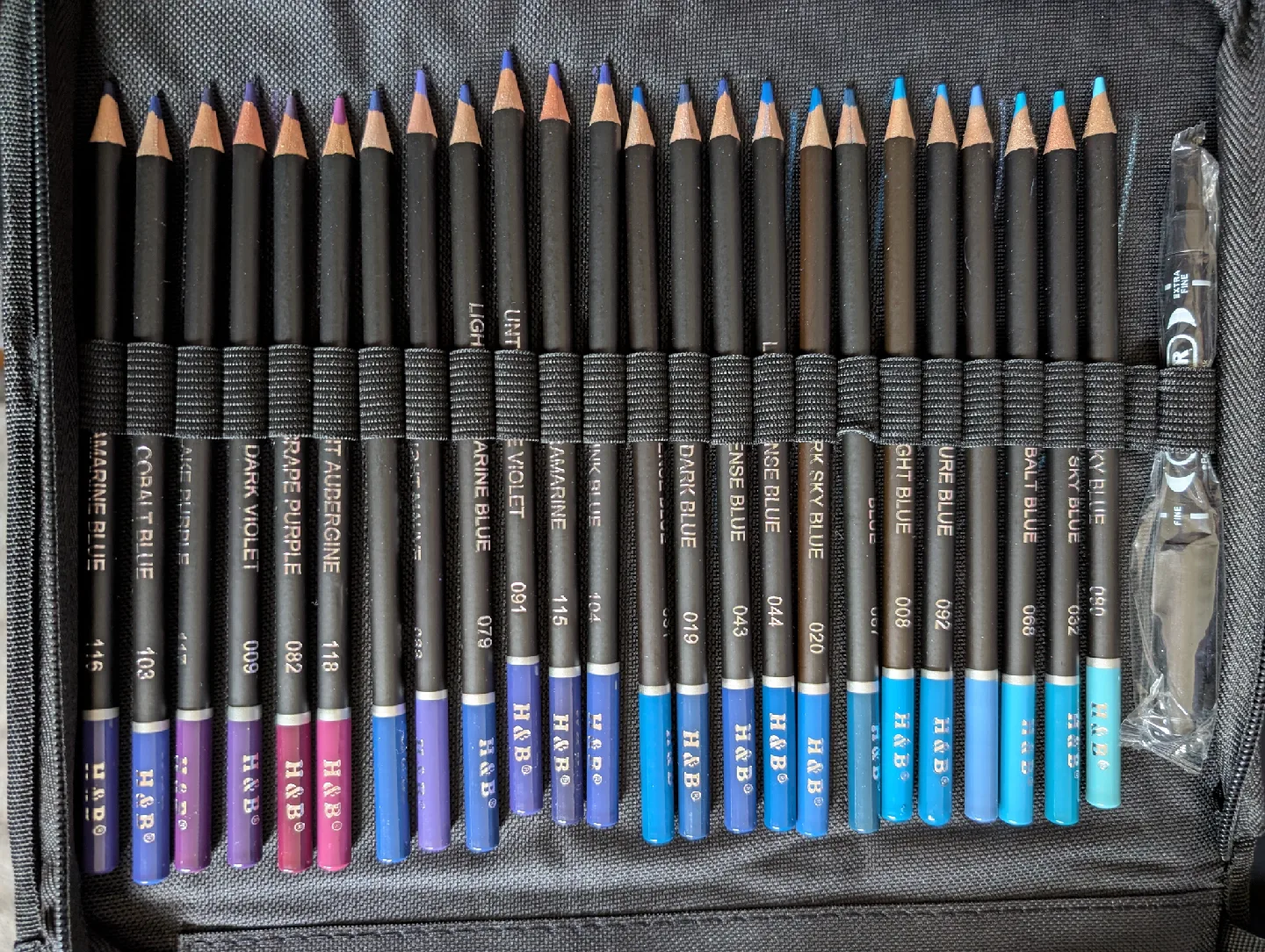 H&B 144 Piece Pencil Crayon and Drawing Pencil Set image indicator(4)