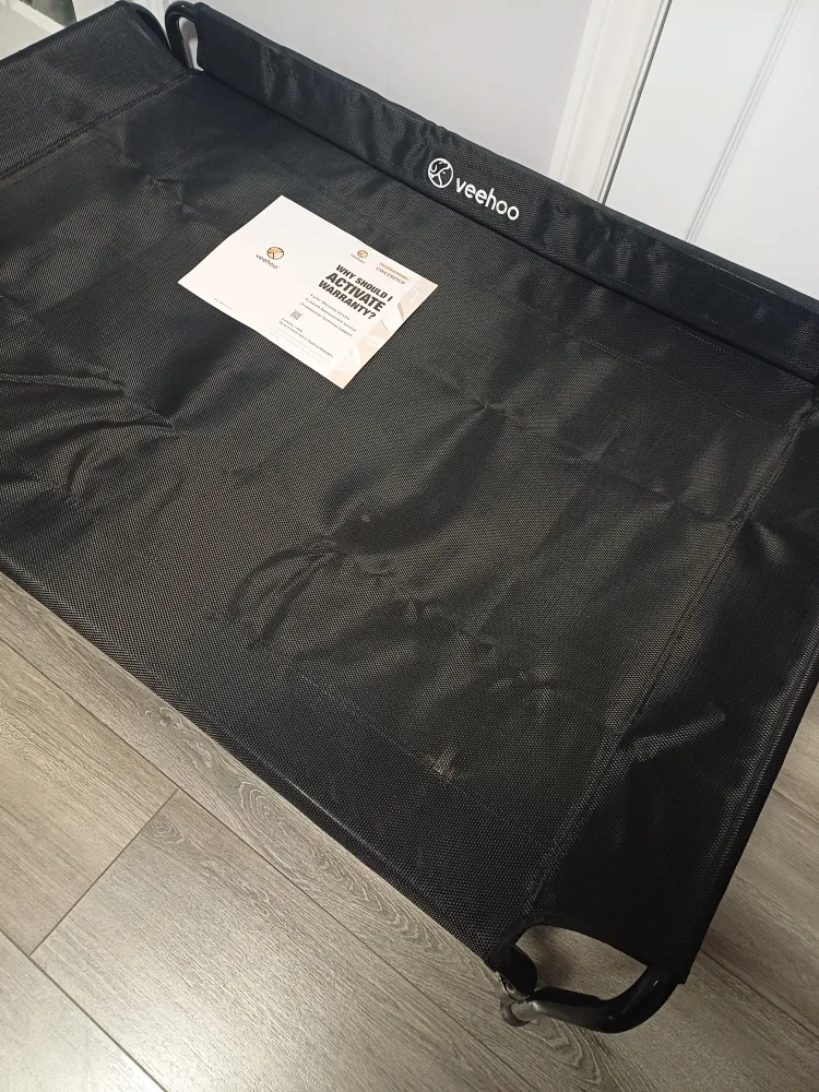 Veehoo Elevated Dog Bed - Black image indicator(6)