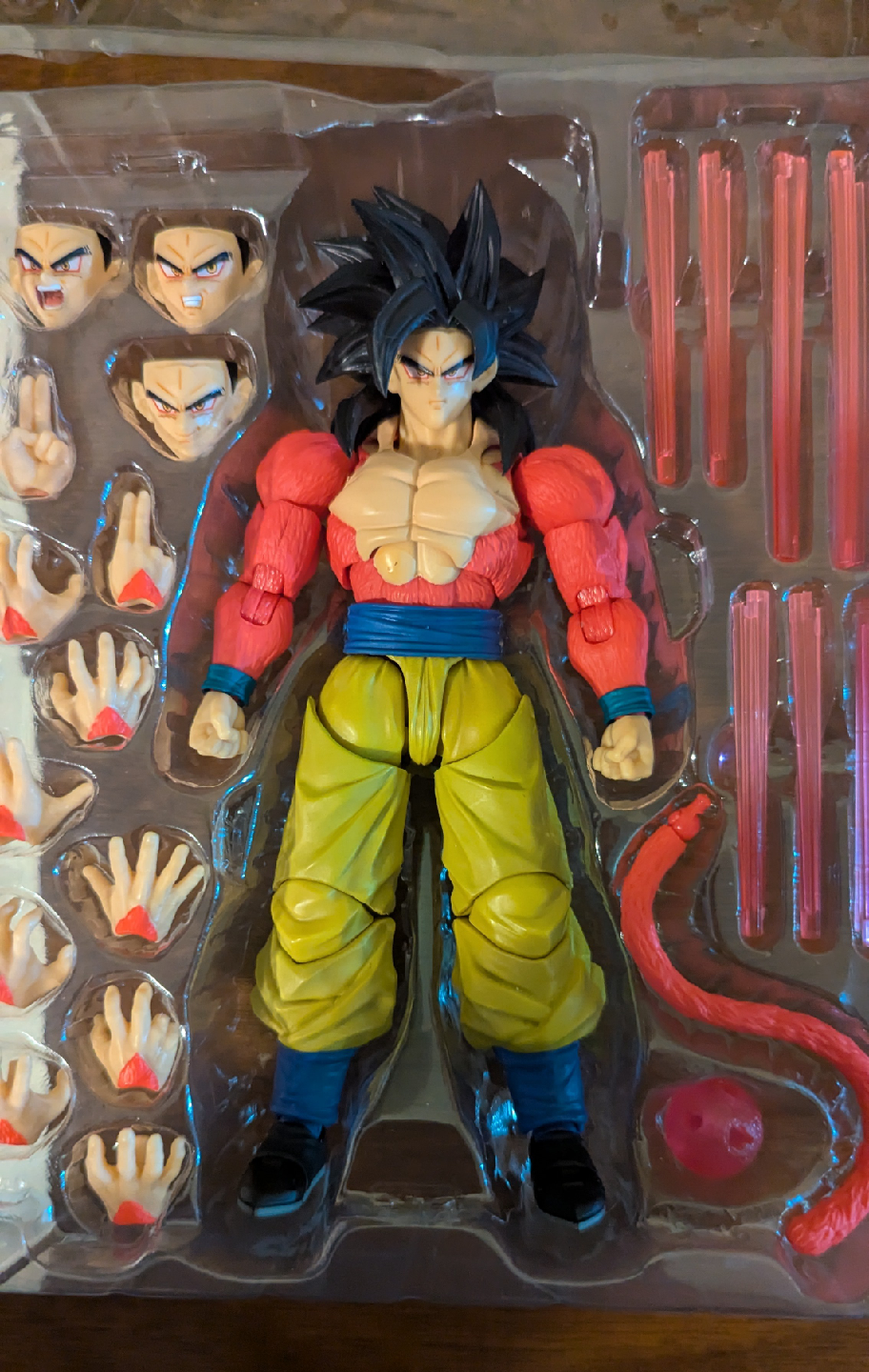 SHFiguarts Ssj4 Goku and Vegeta *WITH TK CROSS ARMS** - photo 4