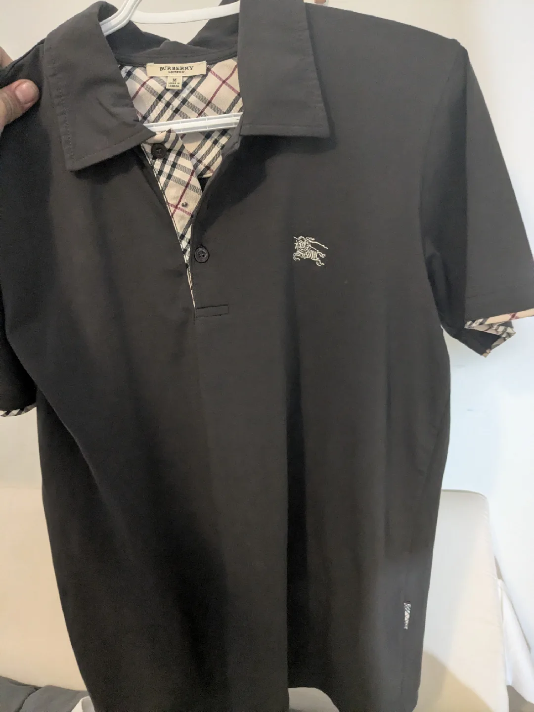 Burberry London Polo Shirt - Size M image indicator(3)