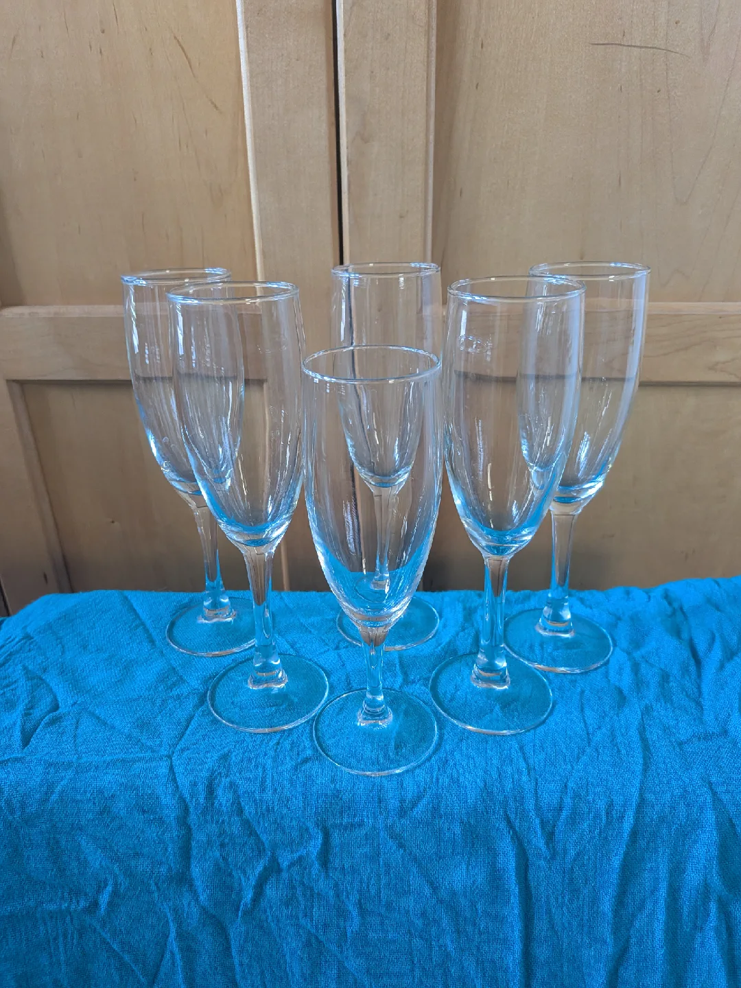Set of 6 Champagne Flutes thumbnail