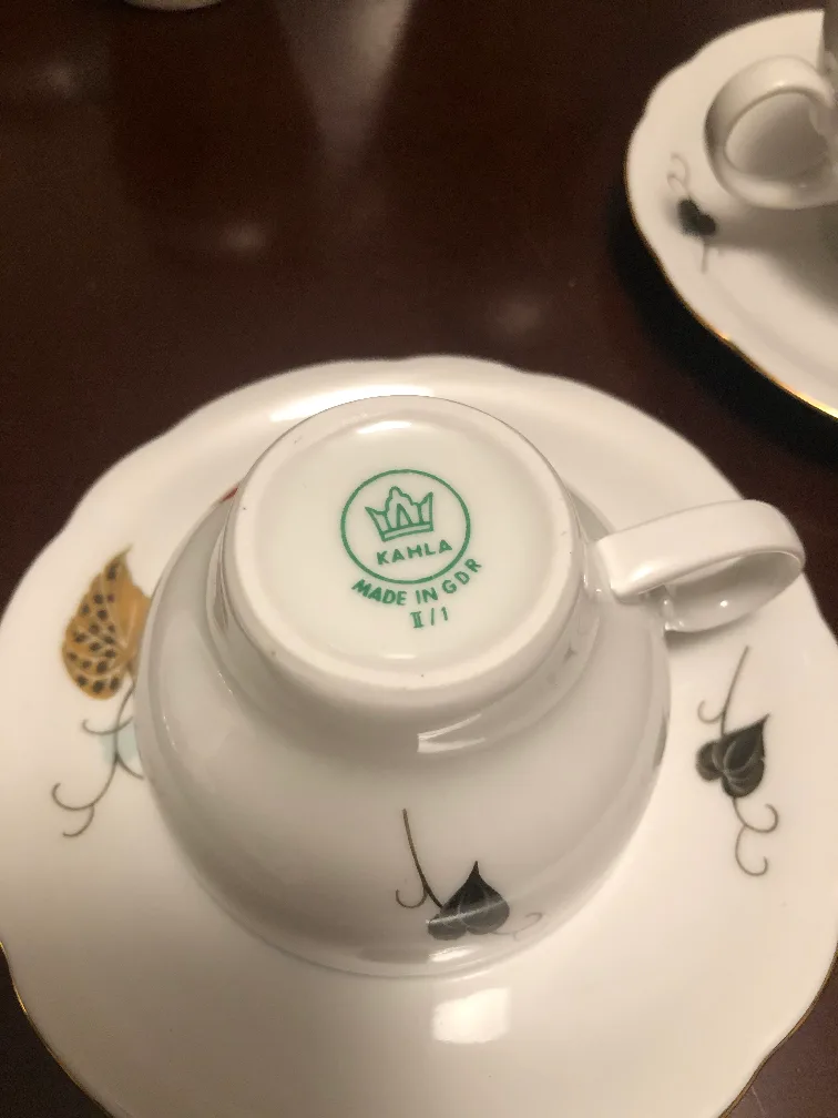 Kahla GDR Tea Set 12 person image indicator(5)