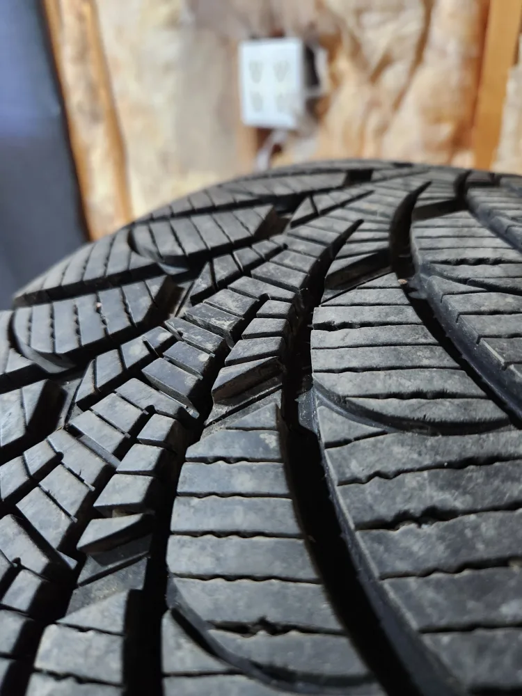 (4)-235/65R16 Winter Tires On Steel Rims 2009 Chevrolet Equinox thumbnail
