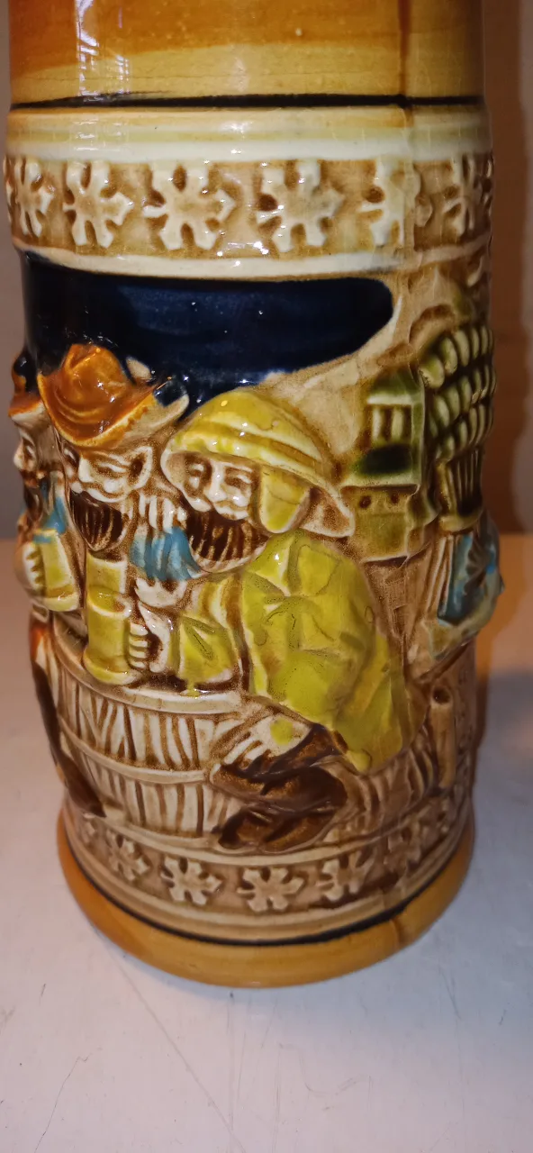 Vintage Canadian Beer Stein Mugs - Set of 3 image indicator(9)