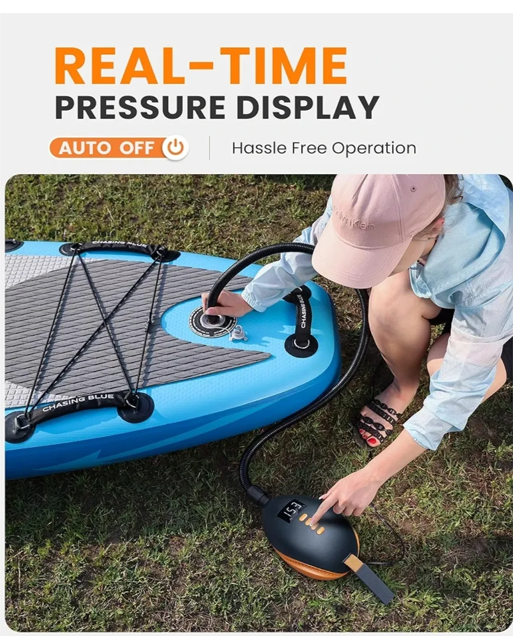 OUTDOORMASTER Electric SUP Air Pump image indicator(5)