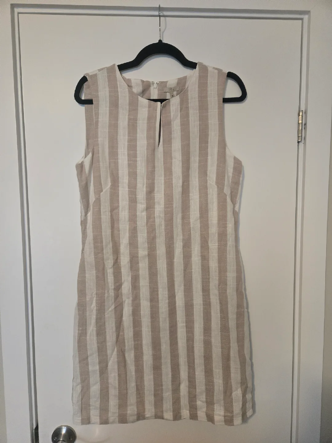 DKR Striped Sleeveless Dress - Size M