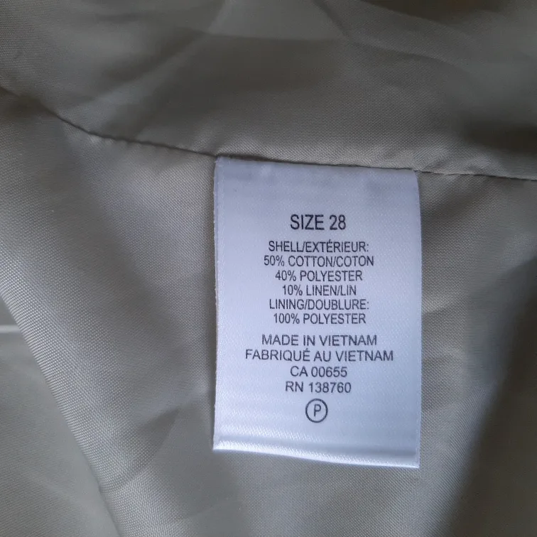 New Penn. Penningtons Striped Blazer - Size 28 image indicator(6)