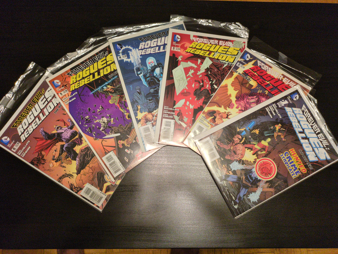 Forever Evil: Rogues Rebellion DC Comics #1-6