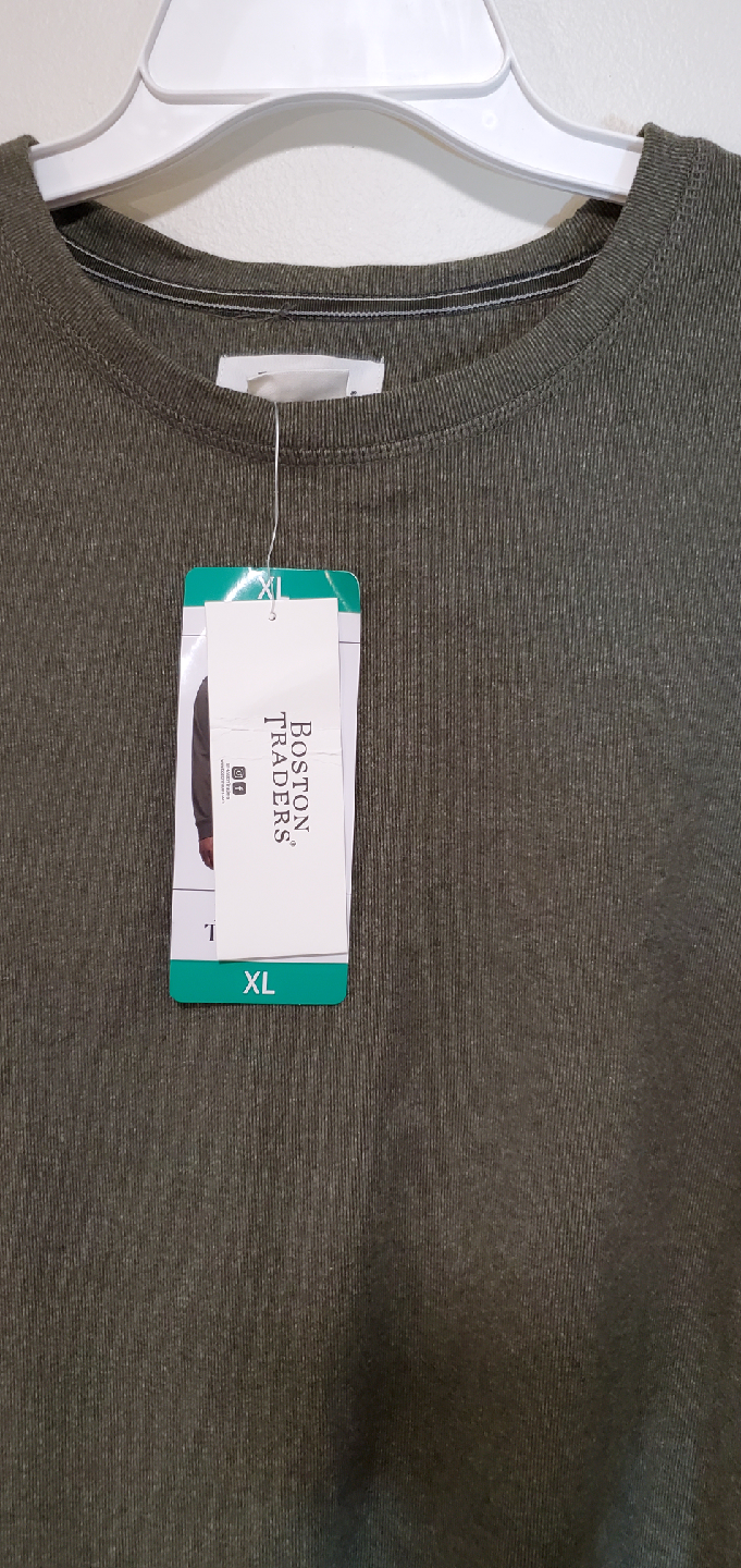 New Boston Traders Olive Green Pullover - XL - photo 2