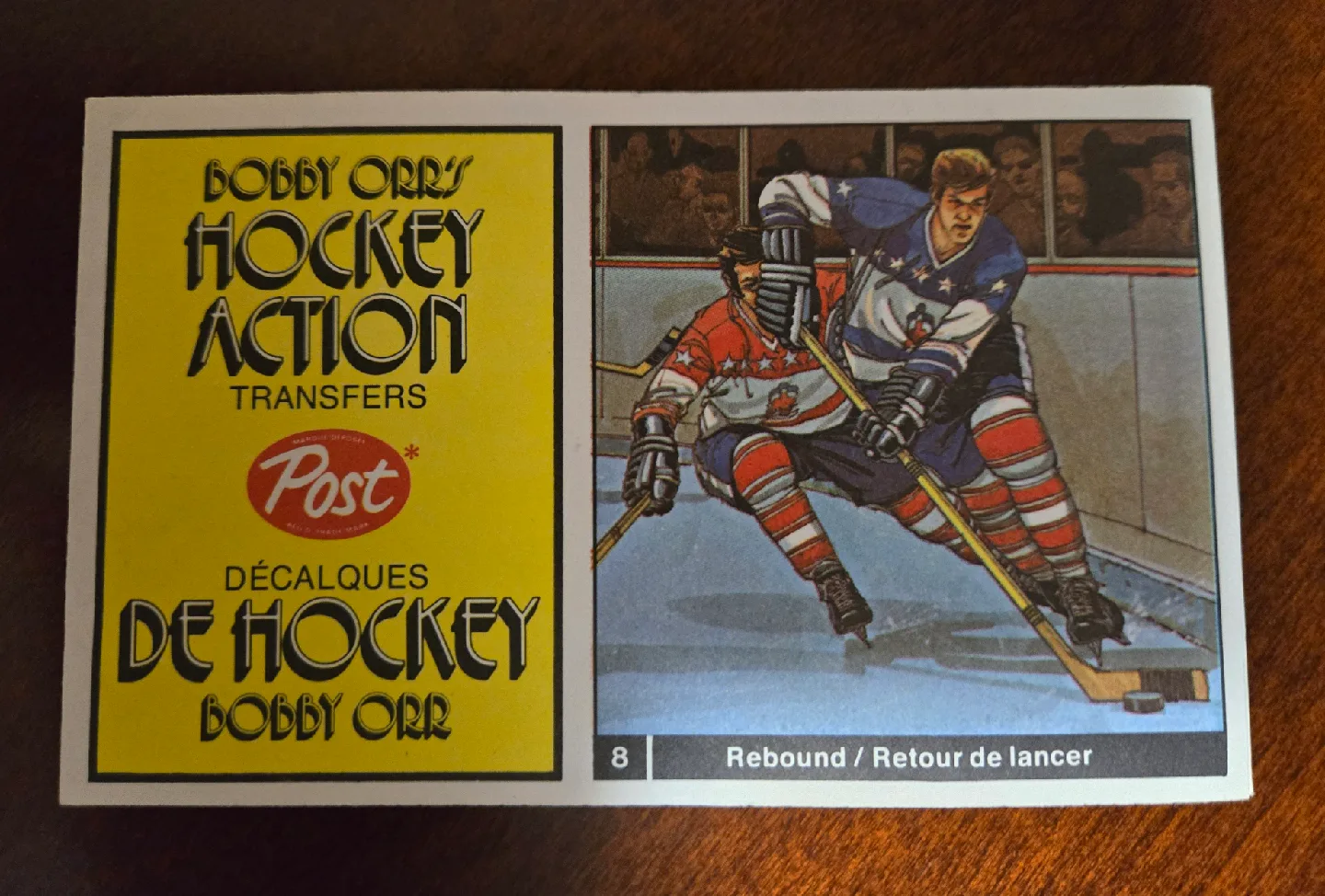 1972/73 Bobby Orr Hockey Actions Transfers. $14 ea. image indicator(3)