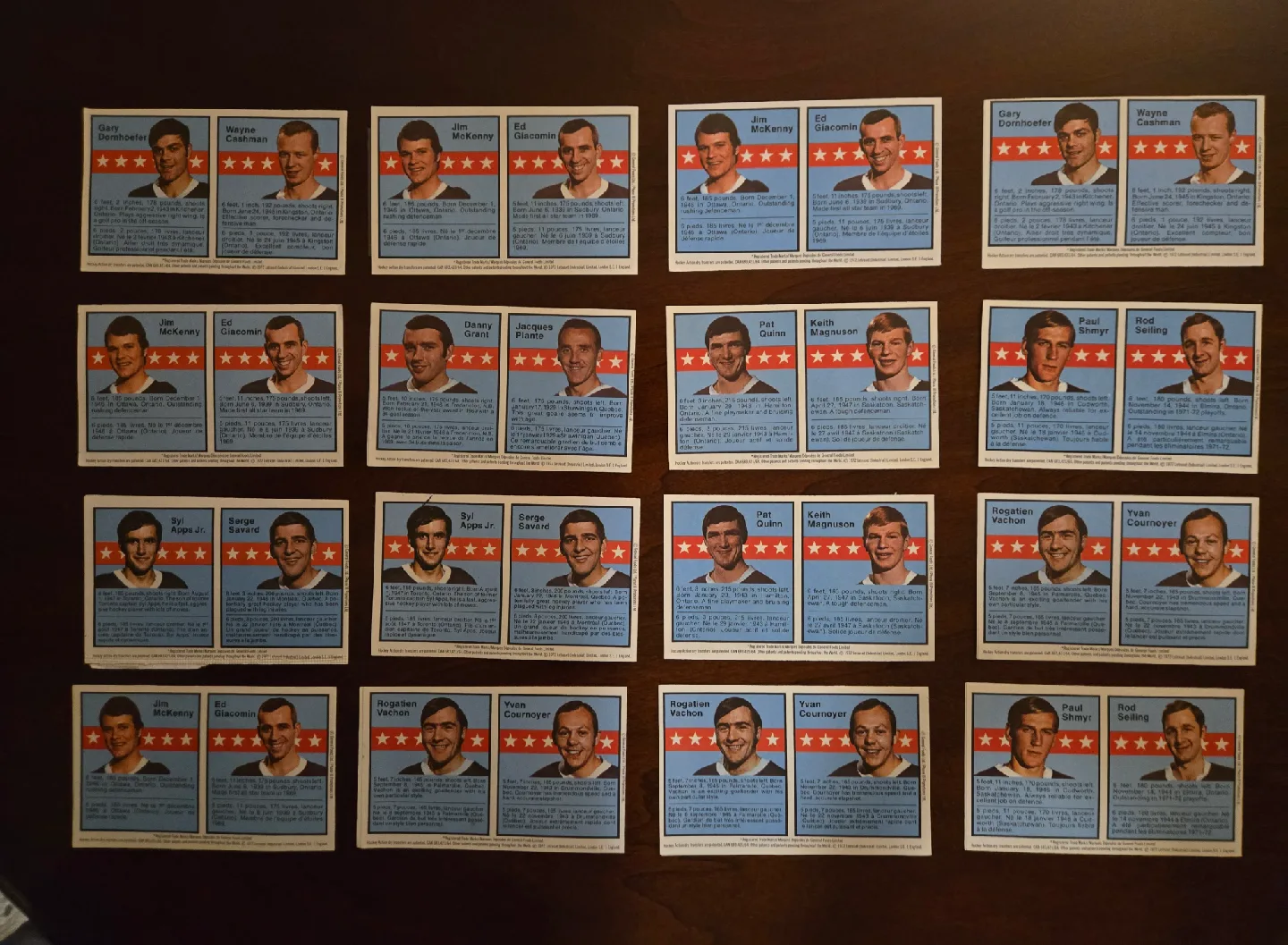 1972/73 Bobby Orr Hockey Actions Transfers. $14 ea. image indicator(4)