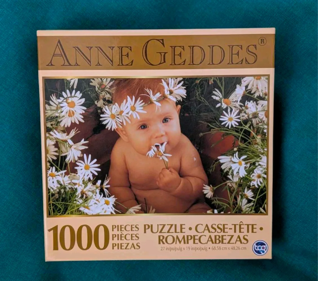 NEW Anne Geddes 1000-Piece Jigsaw Puzzle thumbnail