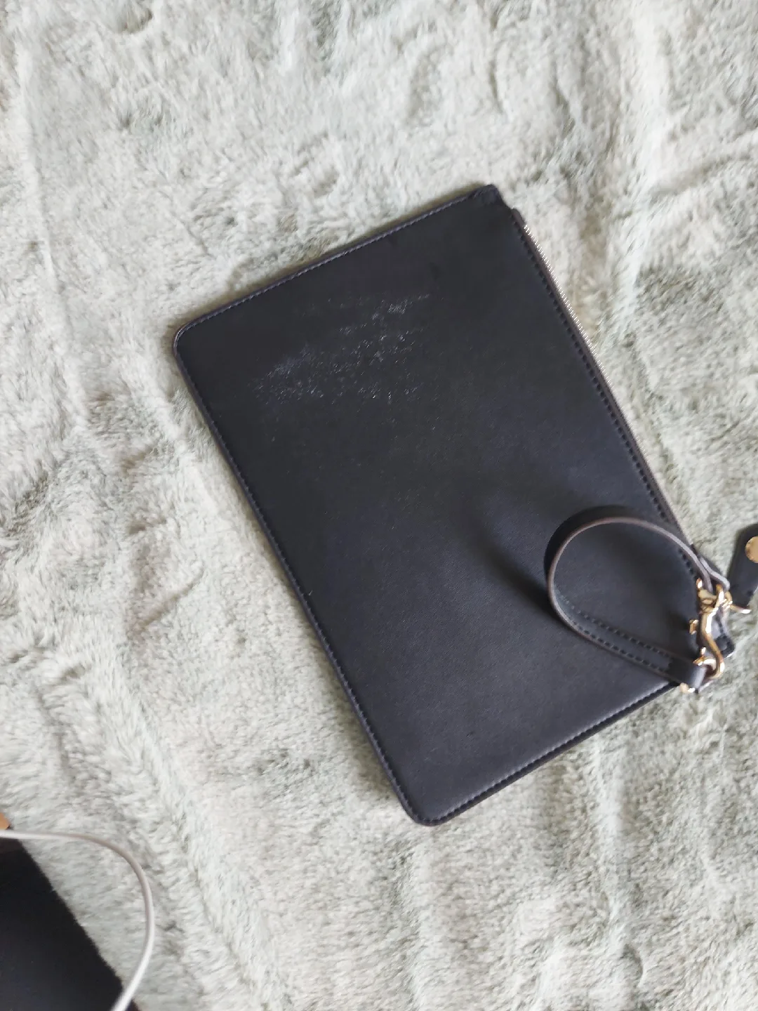 Karl Lagerfeld Paris Black Wristlet Pouch image indicator(2)