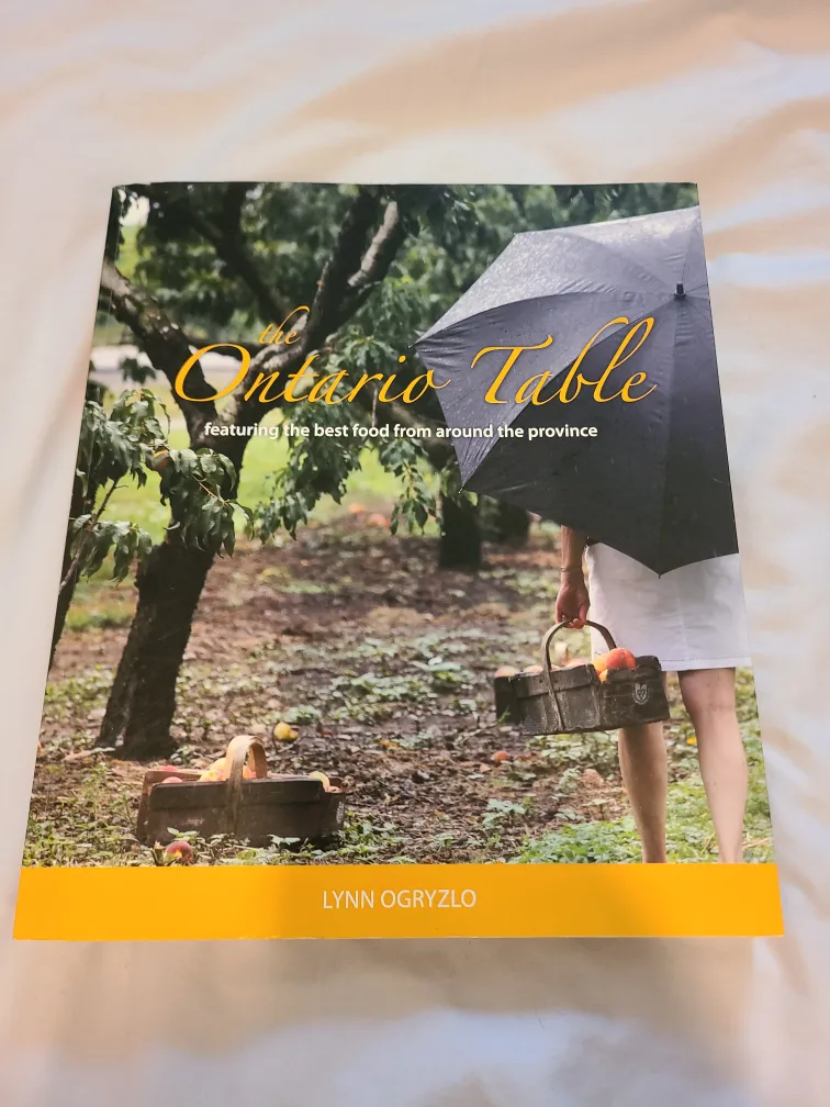 The Ontario Table Cookbook by Lynn Ogryzlo thumbnail