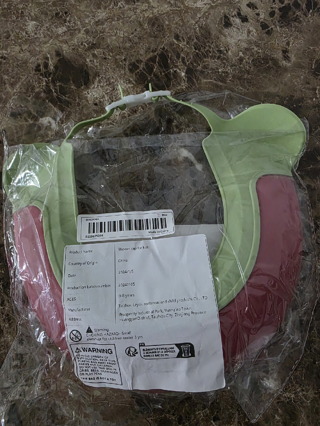 Kids Socks, Bath Visor & Blue Robe - photo 5