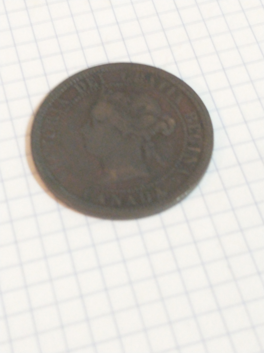 Fair 1882H Canada Victoria large cent KM #7, #2010-127 - photo 3
