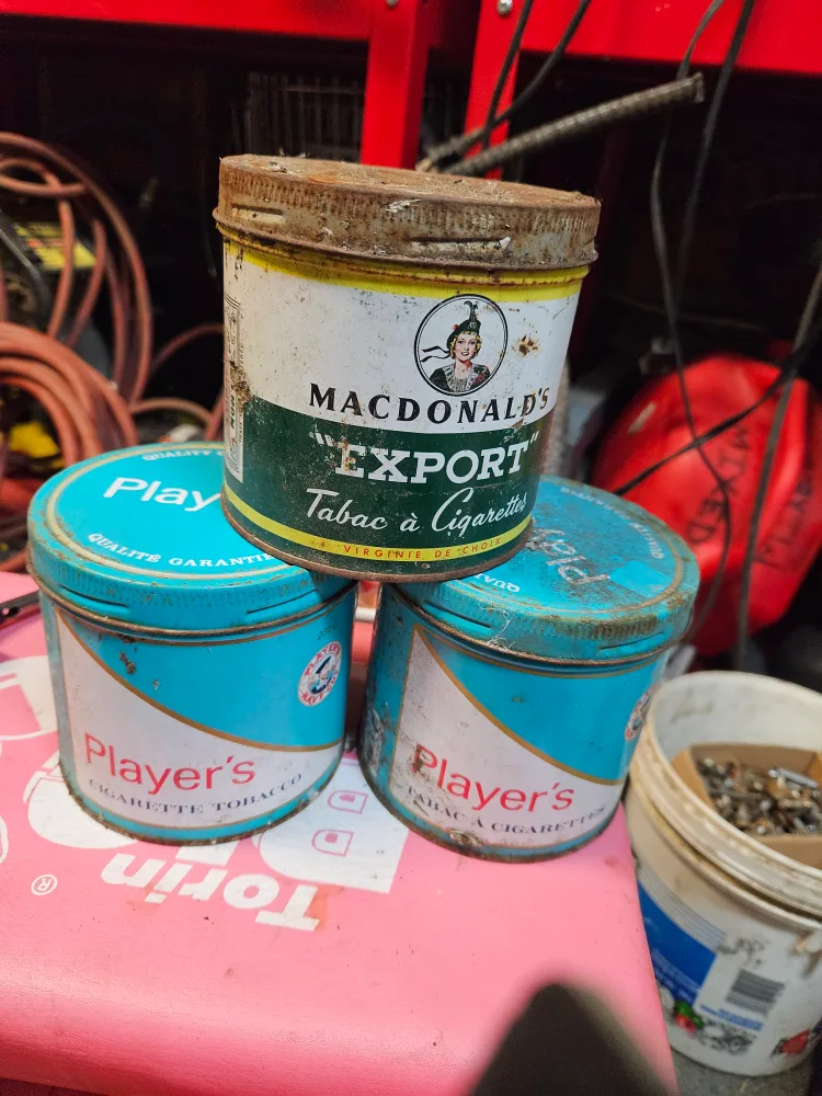 Vintage Macdonald's Export & Player's Tobacco Tins thumbnail