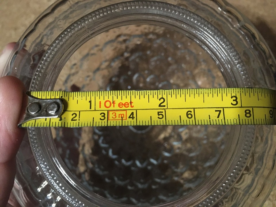 Vintage acorn bubble Glass Light Fixture Cover 5.5" - photo 4