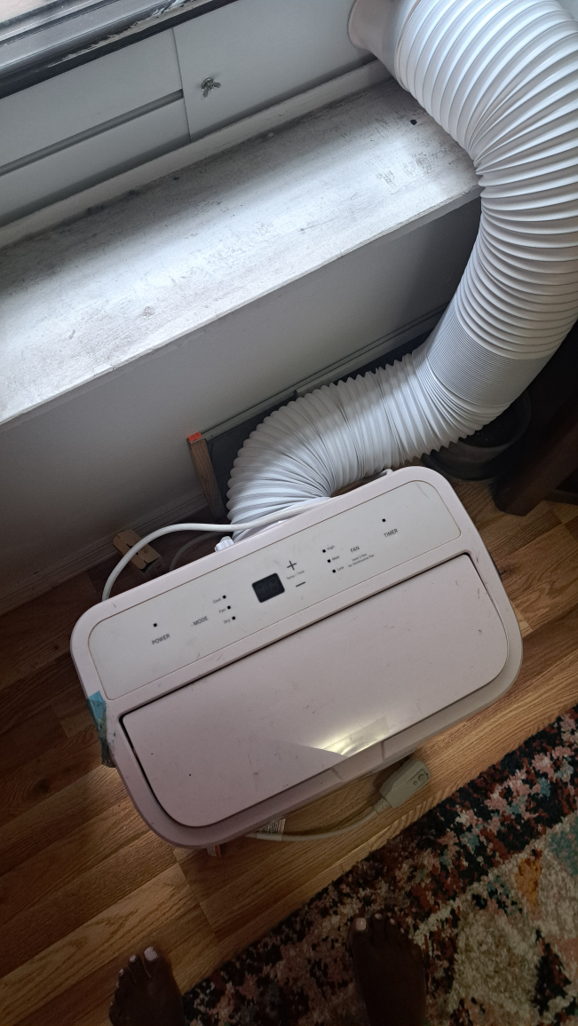 GE Portable Air Conditioner - White - photo 2
