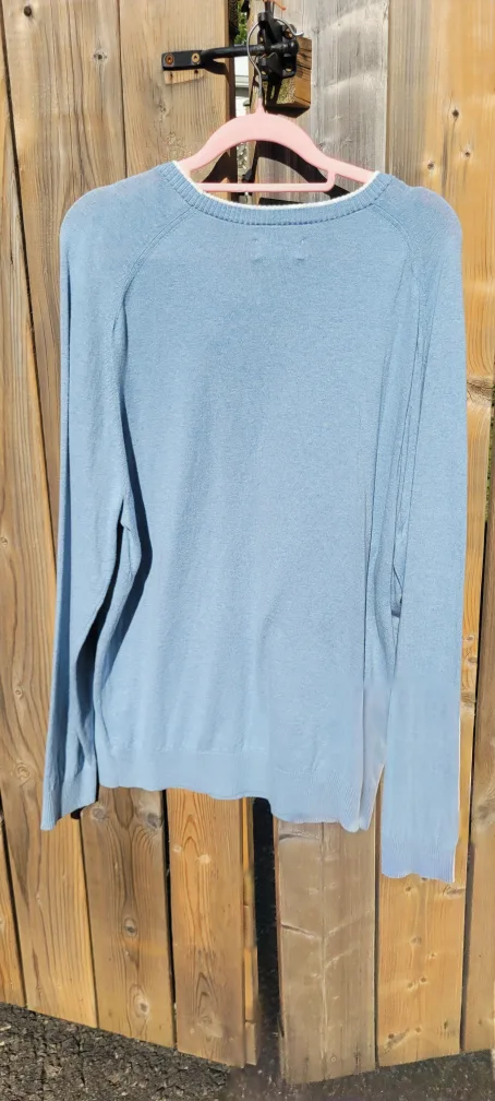 Modern English Light Blue Sweater - Size XL image indicator(3)