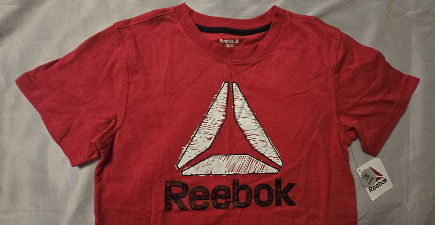 NEW! Reebok Red T-Shirt - Size 10/12 - photo 3