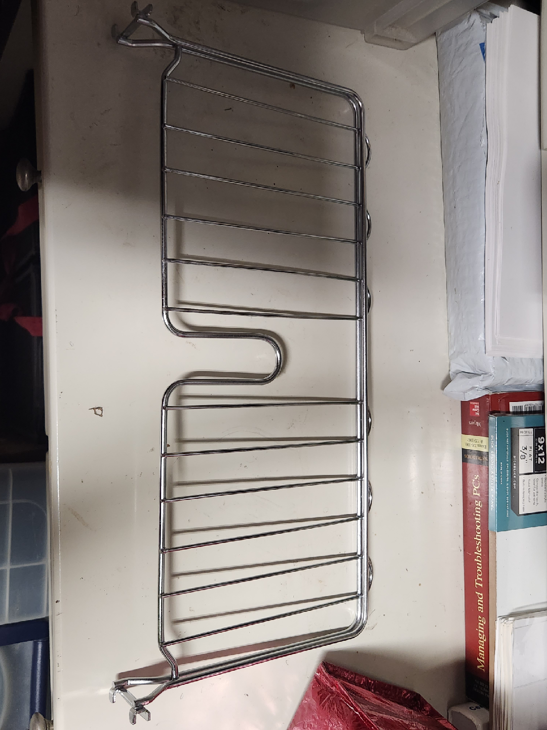 Chrome Shelf Divider