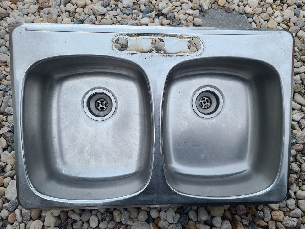 Double Basin Stainless Steel Sink