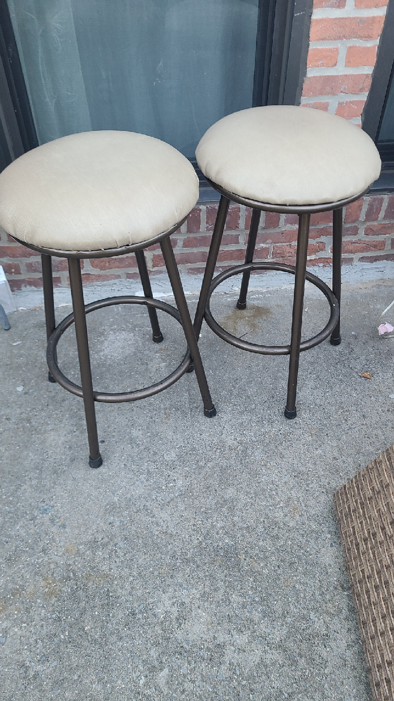 Set of 2 Bar Stools - photo 2