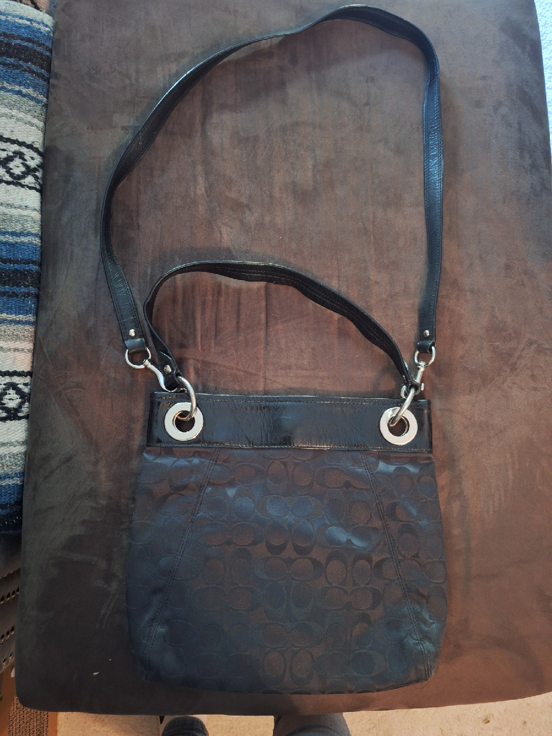 Coach Black Shoulder Bag 👜 - photo 2