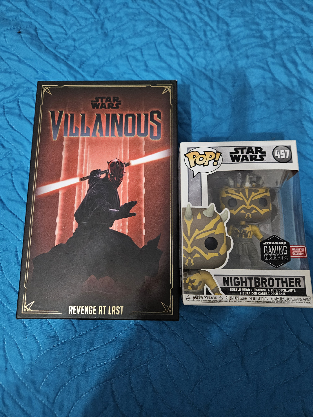 Star Wars Villainous Revenge at Last & Funko Pop Nightbrother