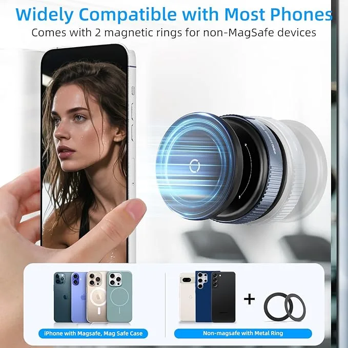 Vacuum Suction Magnetic Phone Bracket 🥕 image indicator(3)