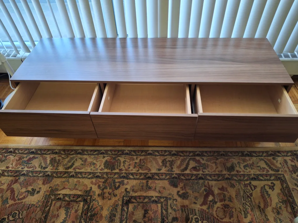 walnut brown tv. stand for 65 inches TV image indicator(2)