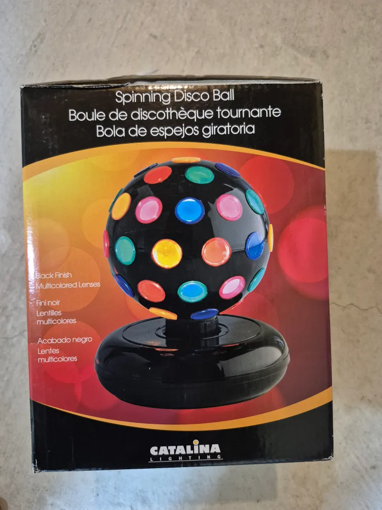 Catalina Lighting Spinning Disco Ball thumbnail