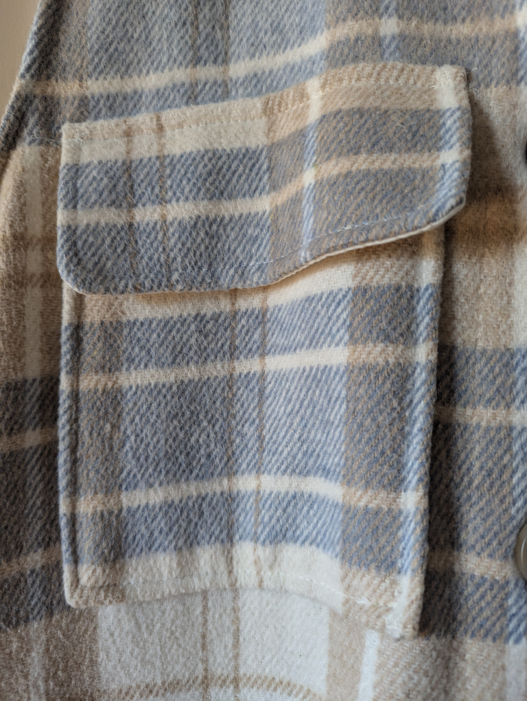 Tribal Jeans Plaid Vest - Size Medium - photo 2
