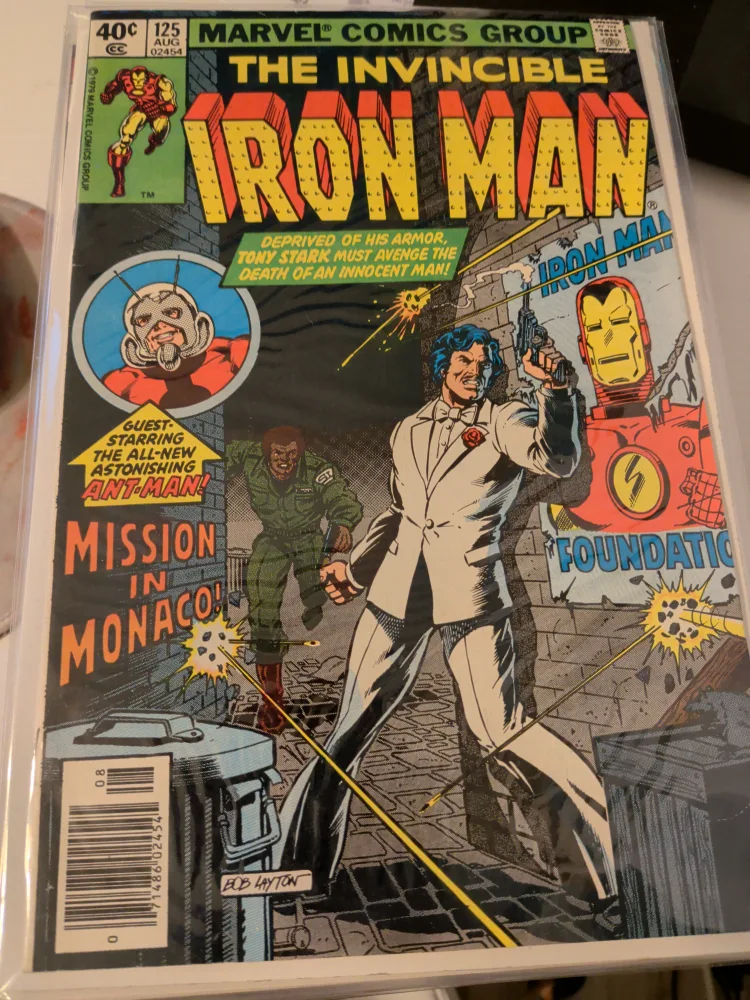 The Invincible Iron Man Comic Book #125 thumbnail