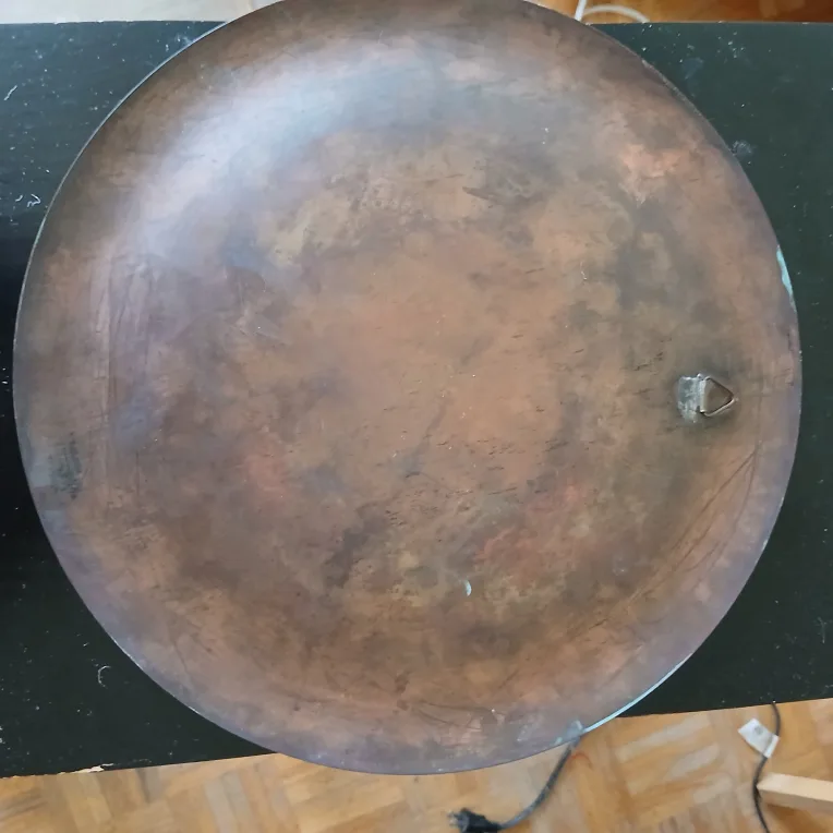 Vintage Egyptian Copper Wall Hanging Art image indicator(4)