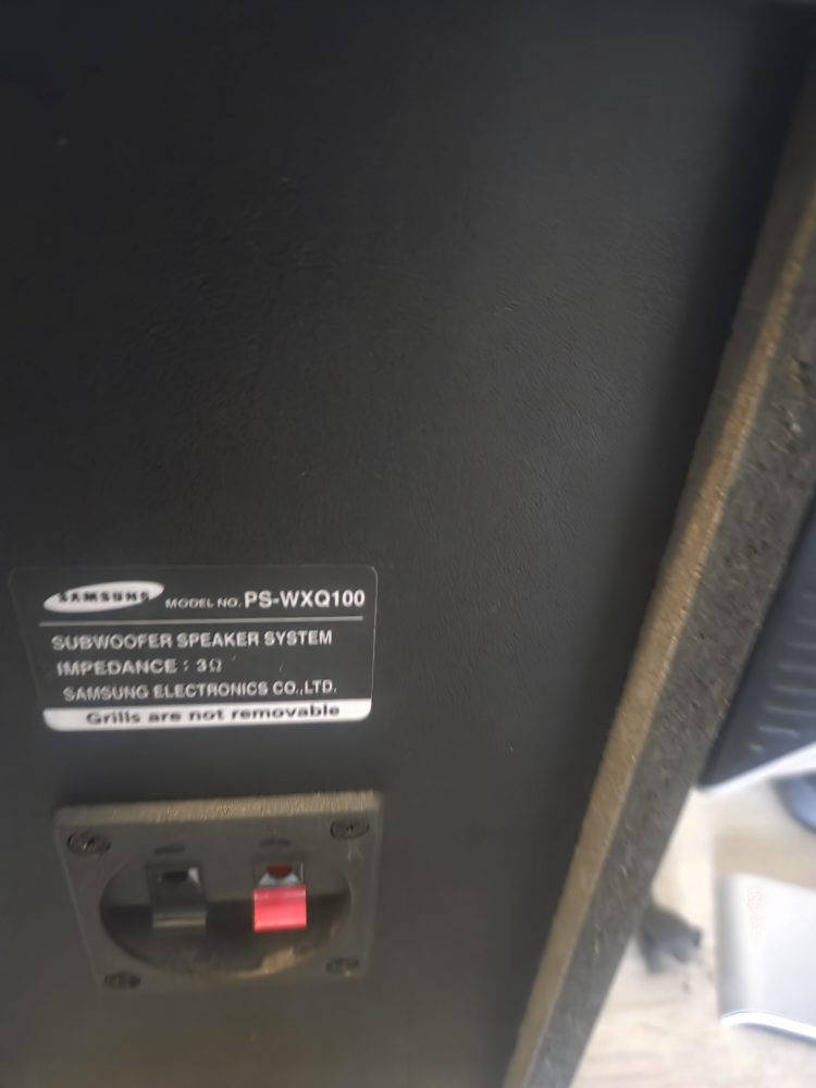 Samsung PS-WXQ100 Subwoofer Speaker System - photo 4
