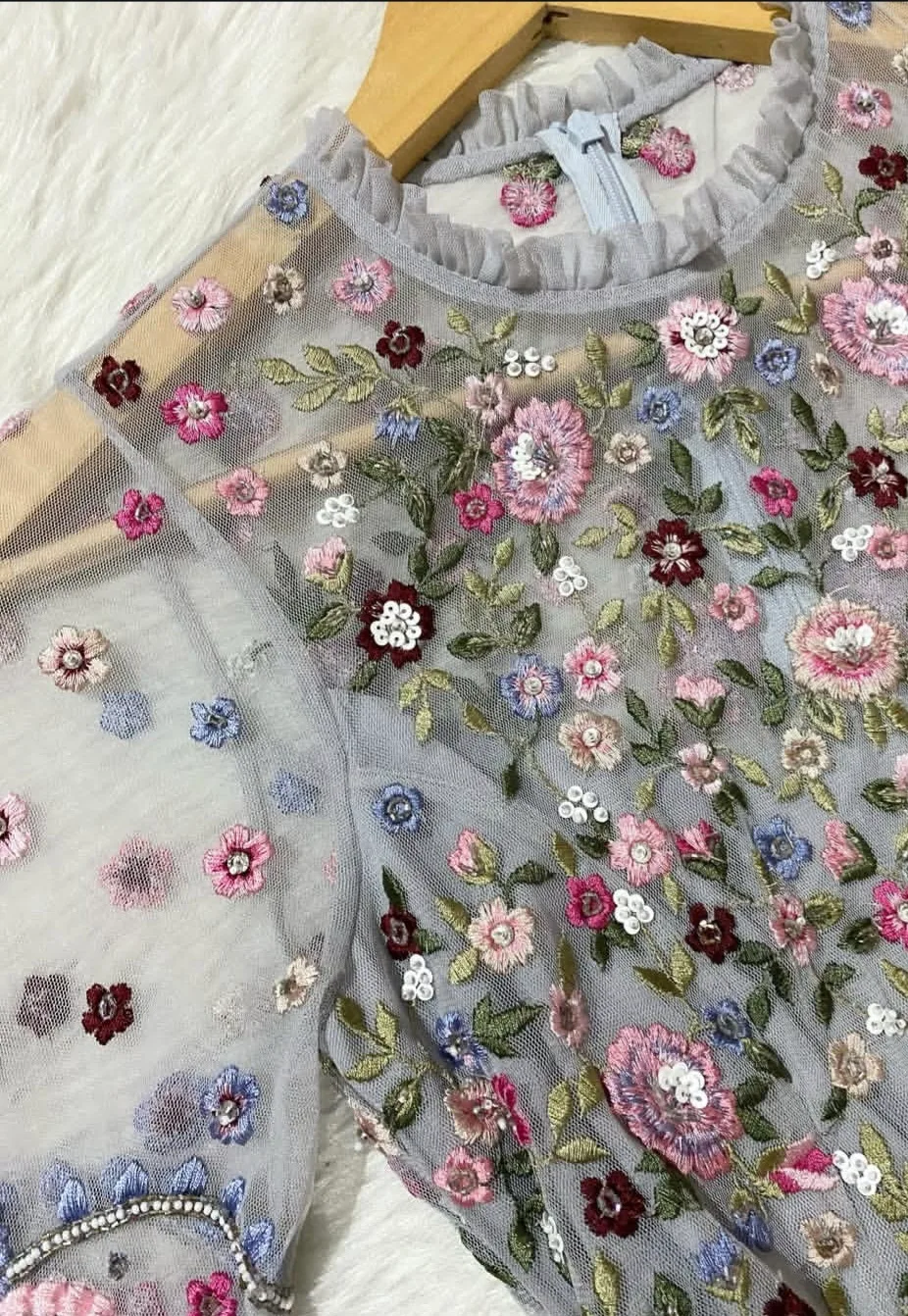 Needle & Thread Embroidered Maxi Dress image indicator(5)