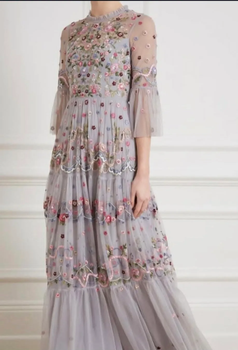 Needle & Thread Embroidered Maxi Dress image indicator(7)