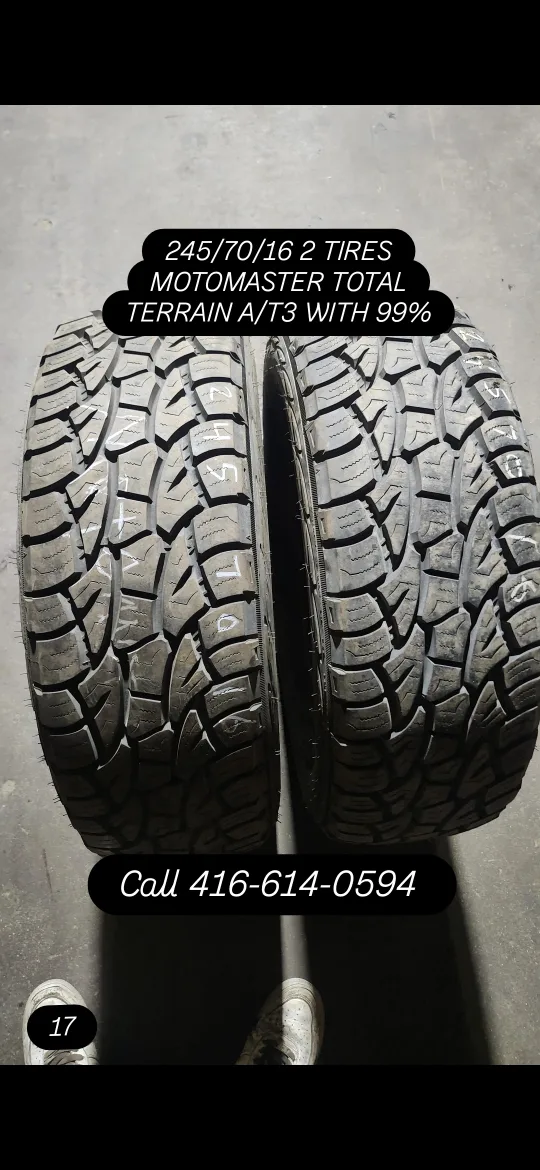 MotoMaster Total Terrain A/T3 Tires - 245/70/16 thumbnail