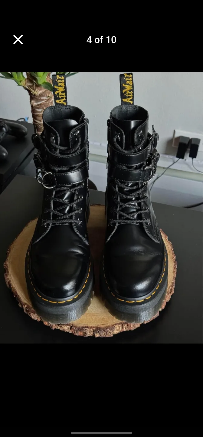 Dr. Martens Buckle Boots, Black image indicator(3)