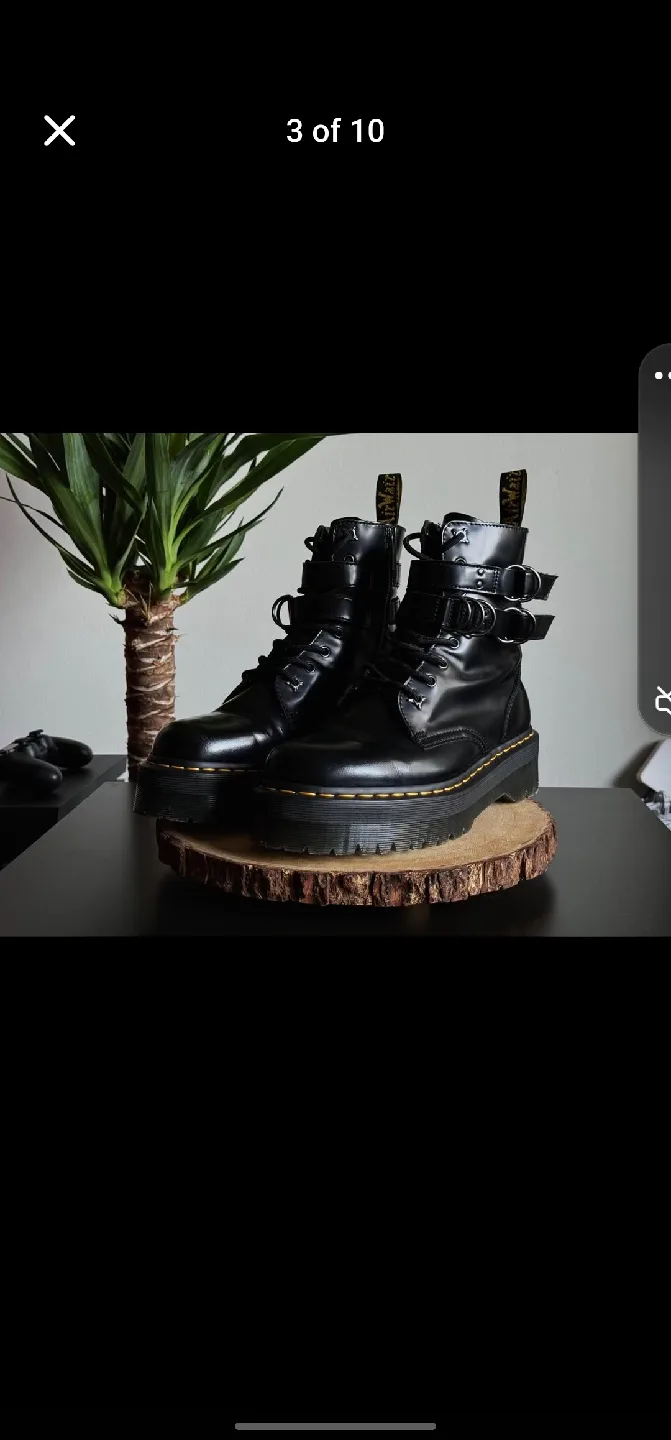 Dr. Martens Buckle Boots, Black image indicator(6)