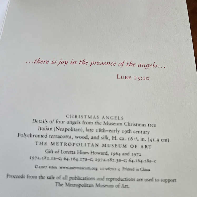 Christmas Angels MMA Cards image indicator(3)