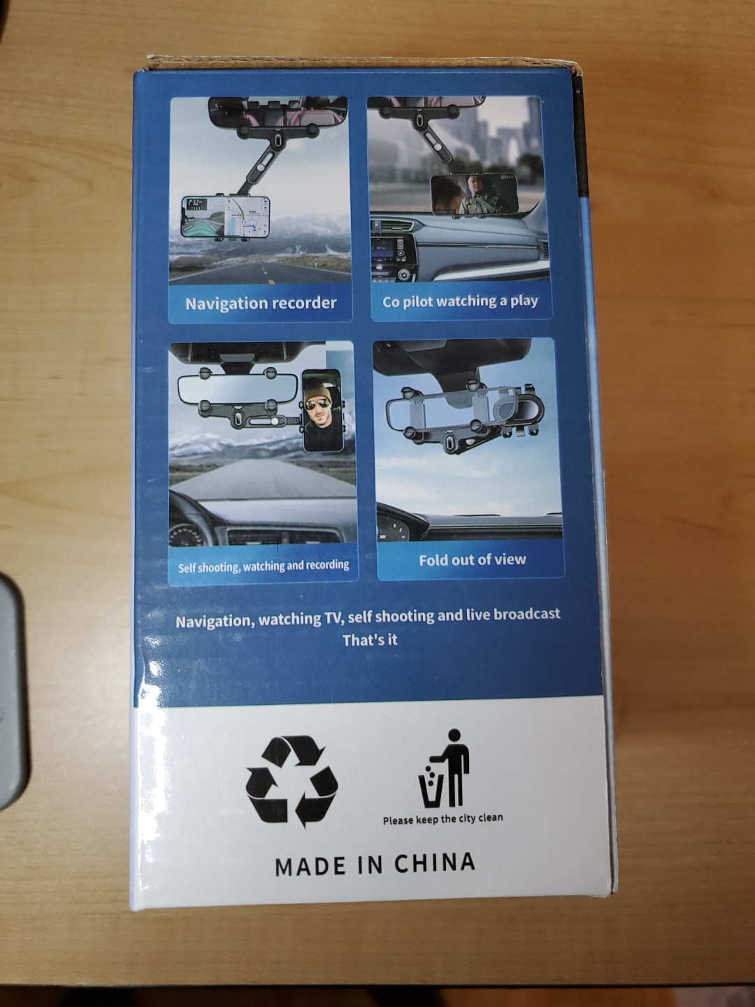 Rearview Mirror Phone Holder - New open Box! - photo 2
