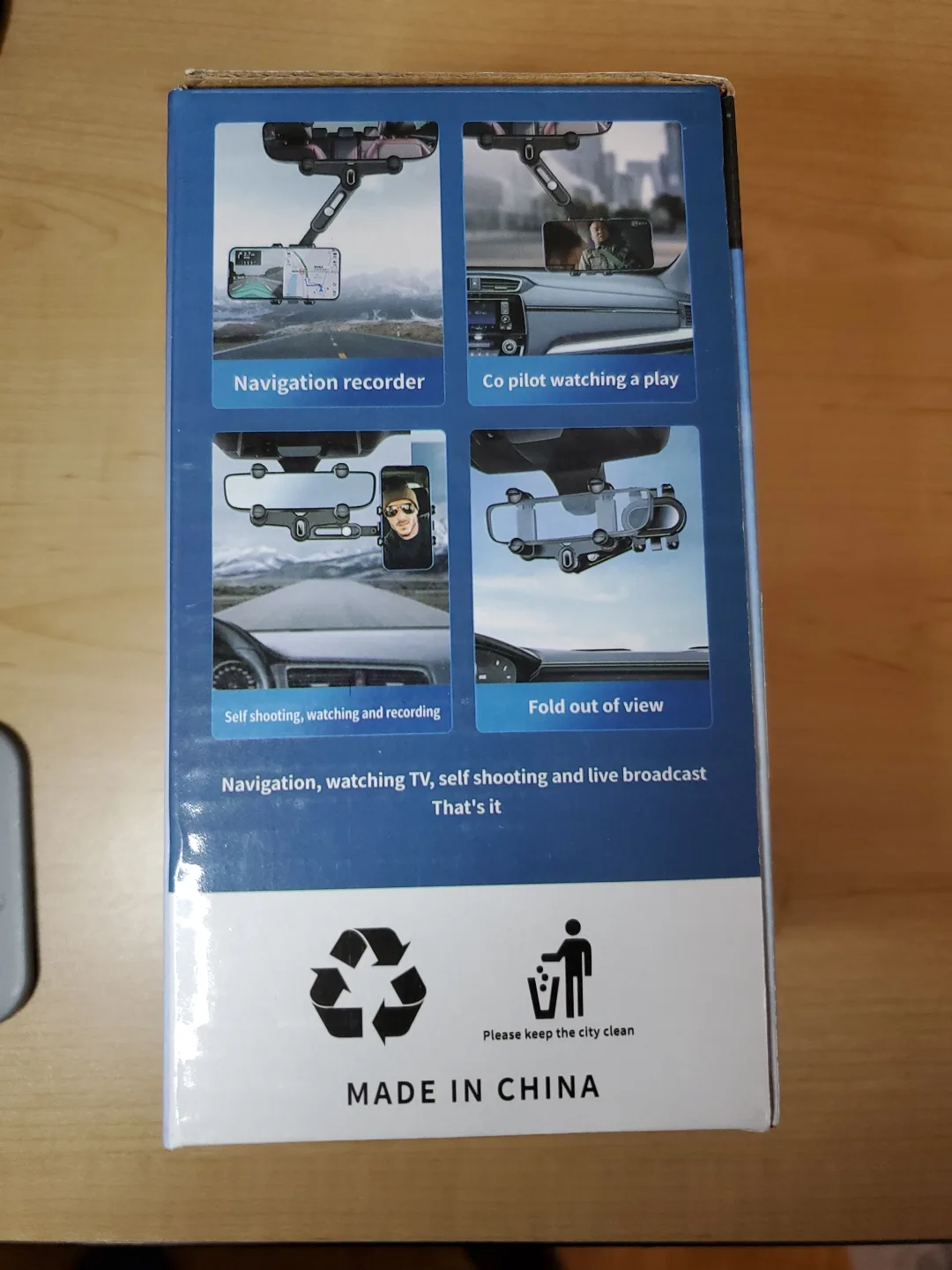 Rearview Mirror Phone Holder - New open Box! image indicator(2)